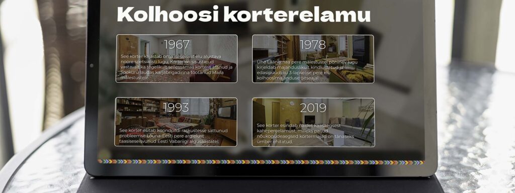 eesti vabaohumuuseum kolhoosi korterelamu virtuaaltuur